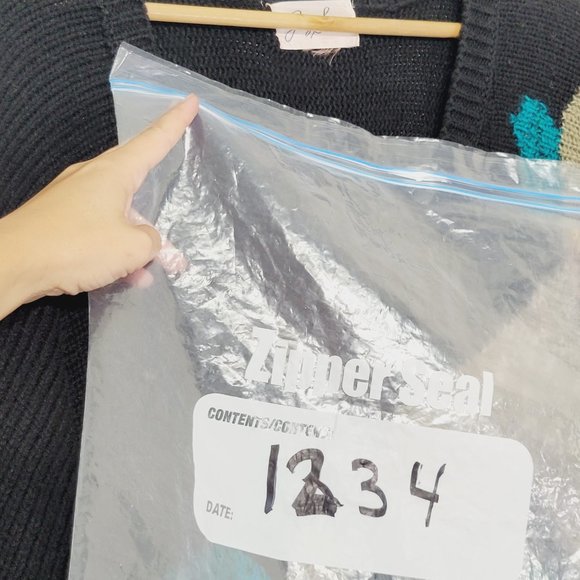 Jaclyn Smith Vintage Button Front Cardigan Sweater Retro Oversize Loose Fit 80's - Picture 10 of 10